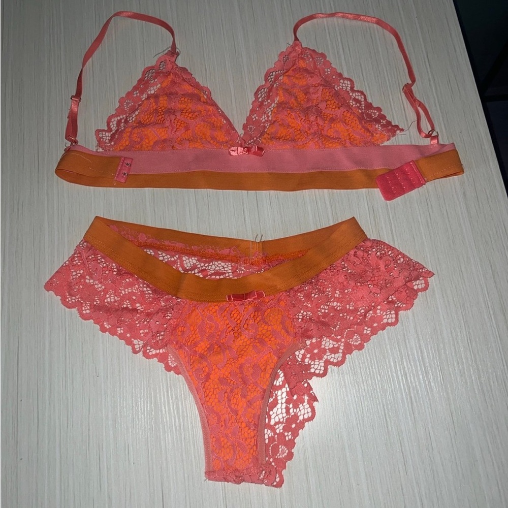 bralette top and bottom
